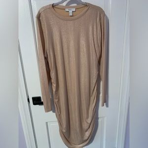 Forever21-Plus Size Metallic Bodycon Dress